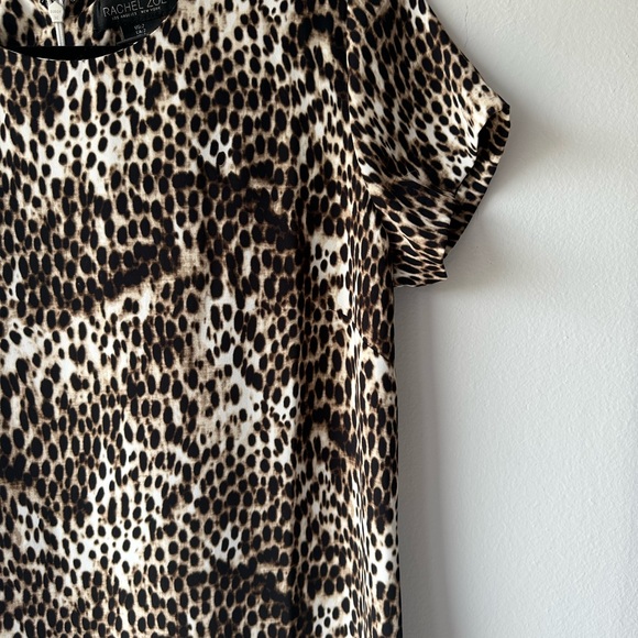 Rachel Zoe Cheetah Dress Size 2 - Picture 4 of 5